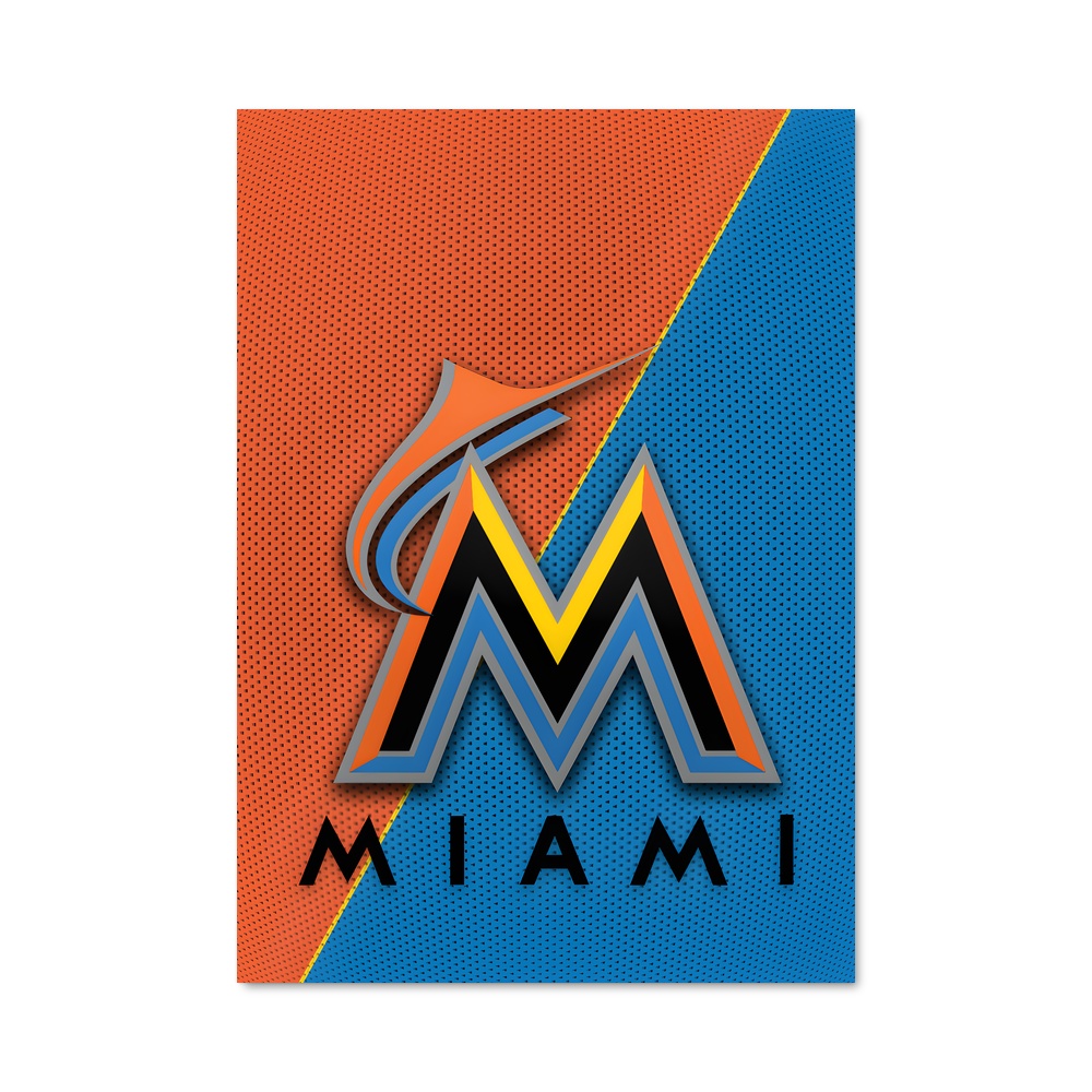 Poster Miami de marlins
